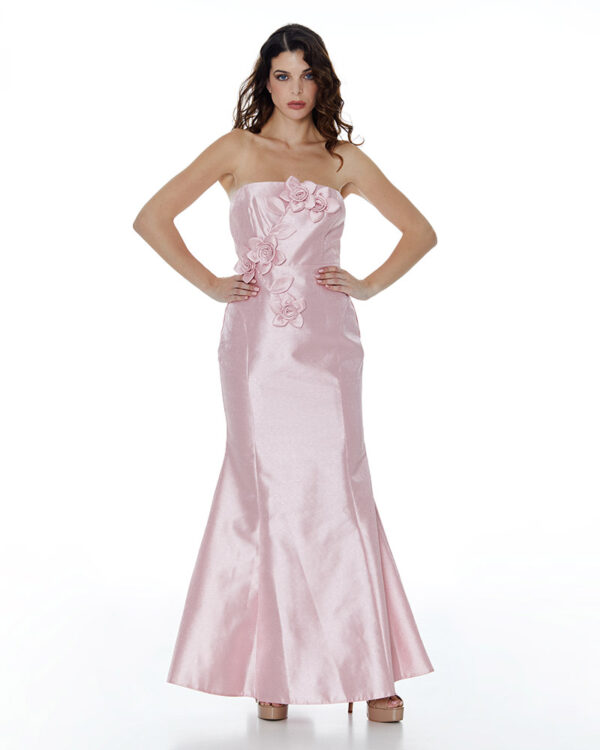 Μάξι φόρεμα strapless