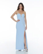 Μάξι φόρεμα strapless