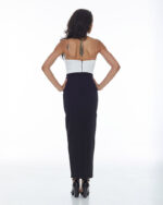 Μίντι φόρεμα strapless