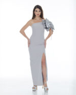 Μάξι φόρεμα σε ίσια γραμμή