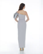 Μάξι φόρεμα σε ίσια γραμμή