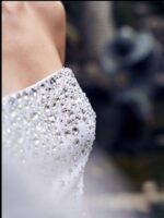 Κοντό strapless φόρεμα