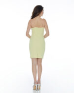 Κοντό strapless φόρεμα