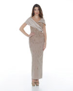 Μάξι φόρεμα σε ίσια γραμμή