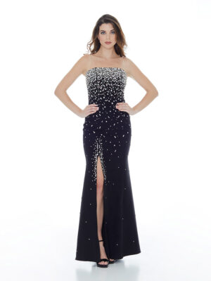 Μάξι φόρεμα σε ίσια γραμμή