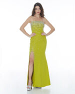 Μάξι φόρεμα σε ίσια γραμμή