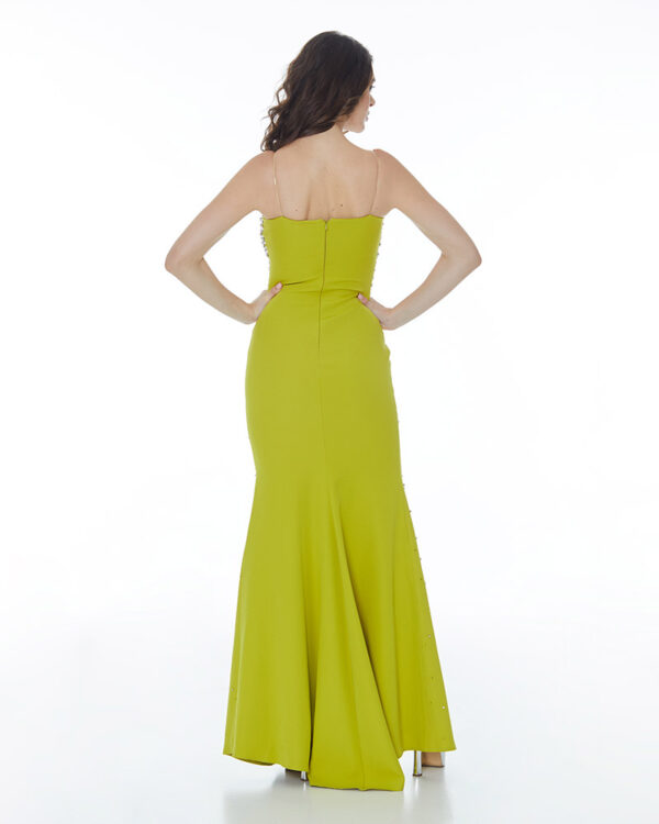 Μάξι φόρεμα σε ίσια γραμμή