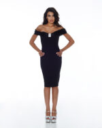 Κοντό ίσιο φόρεμα strapless