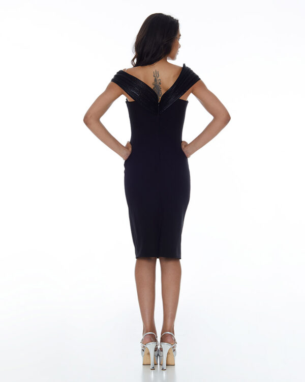 Κοντό ίσιο φόρεμα strapless