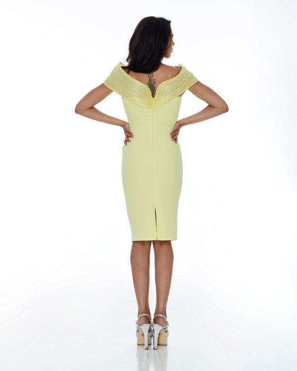 Κοντό ίσιο φόρεμα strapless