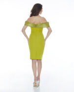 Κοντό ίσιο φόρεμα strapless