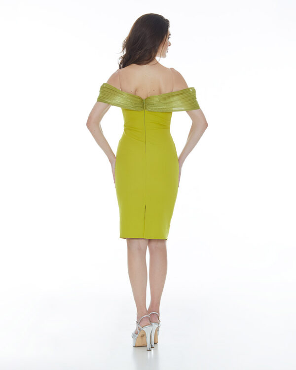 Κοντό ίσιο φόρεμα strapless