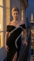 Μάξι strapless φόρεμα