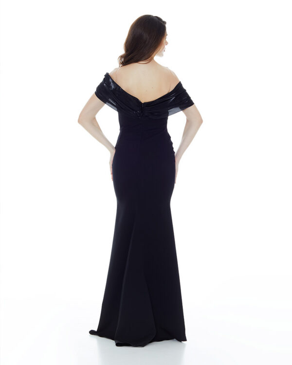 Μάξι strapless φόρεμα