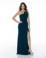 Μάξι φόρεμα με ντραπάρισμα