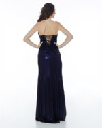 Μάξι φόρρεμα στραπλες κρουαζέ