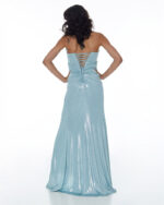 Μάξι φόρρεμα στραπλες κρουαζέ