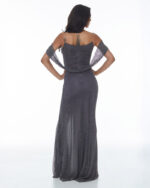 Μάξι φόρεμα απο δίχτυ παγιέτα