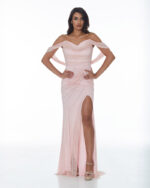 Μάξι φόρεμα απο δίχτυ παγιέτα