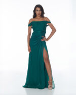 Μάξι φόρεμα με ντραπε στήθος