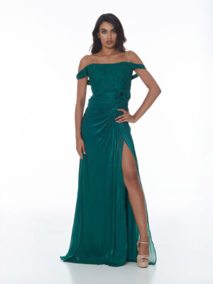 Μάξι φόρεμα με ντραπε στήθος