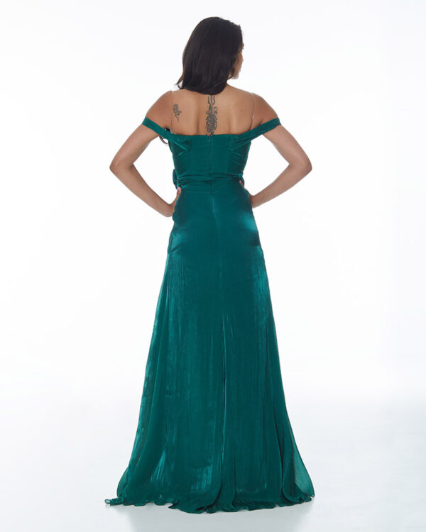 Μάξι φόρεμα με ντραπε στήθος