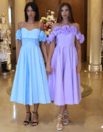 Μίνι φόρεμα με φούστα ομπρέλα