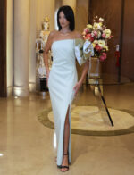 Μάξι φόρεμα σε ίσια γραμμή