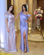 Μάξι φόρεμα πλισέ